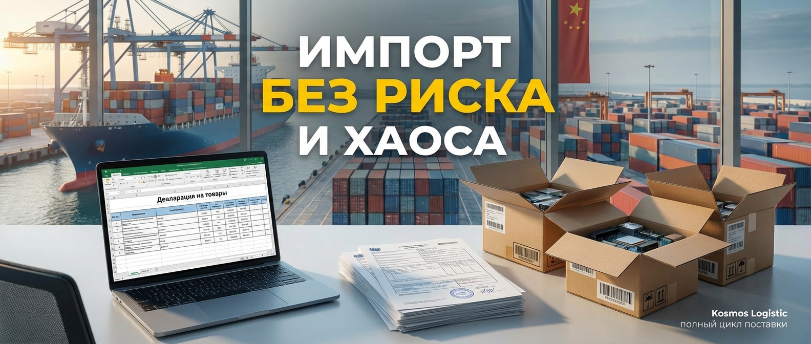 Kosmos Logistic — доставка и импорт из Китая