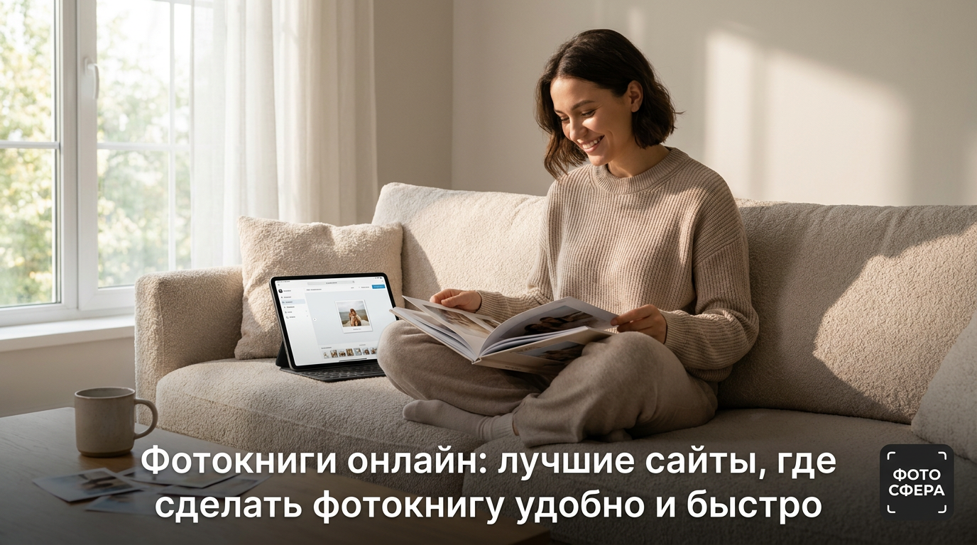 Фотокниги онлайн, удобные сайты для создания фотокниг