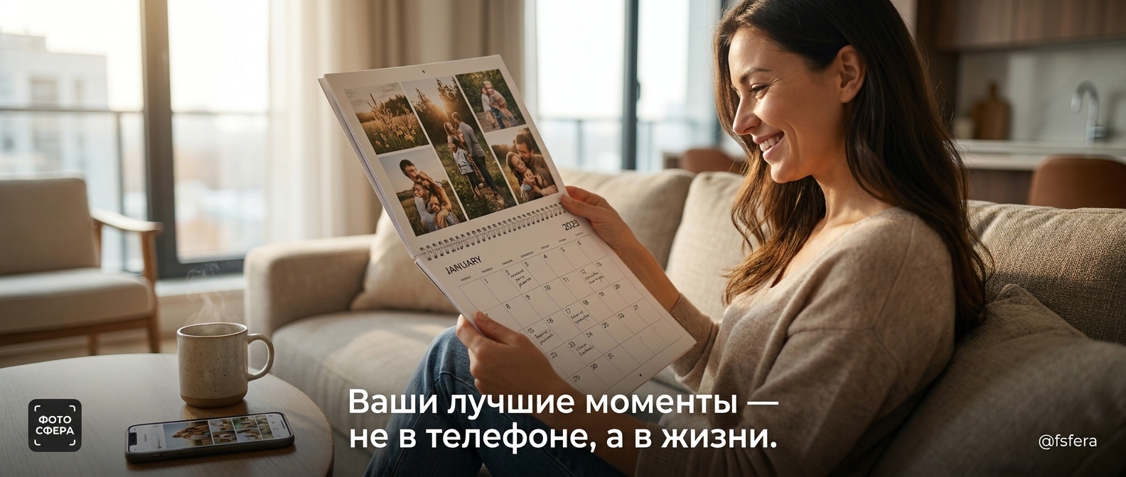 Печать фото на тему: Календарь на печать: как сделать макет, который не выбросят сразу