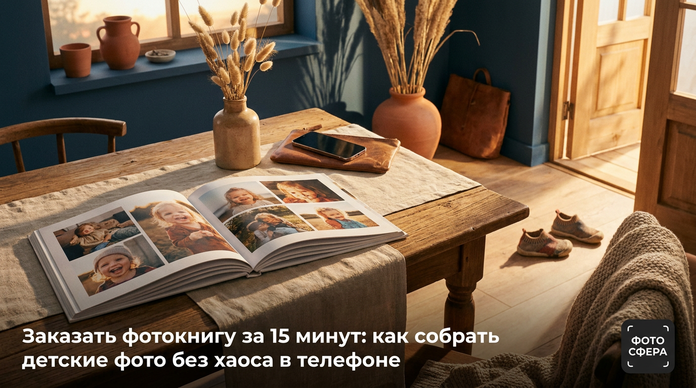 Фотокнига для детских фото