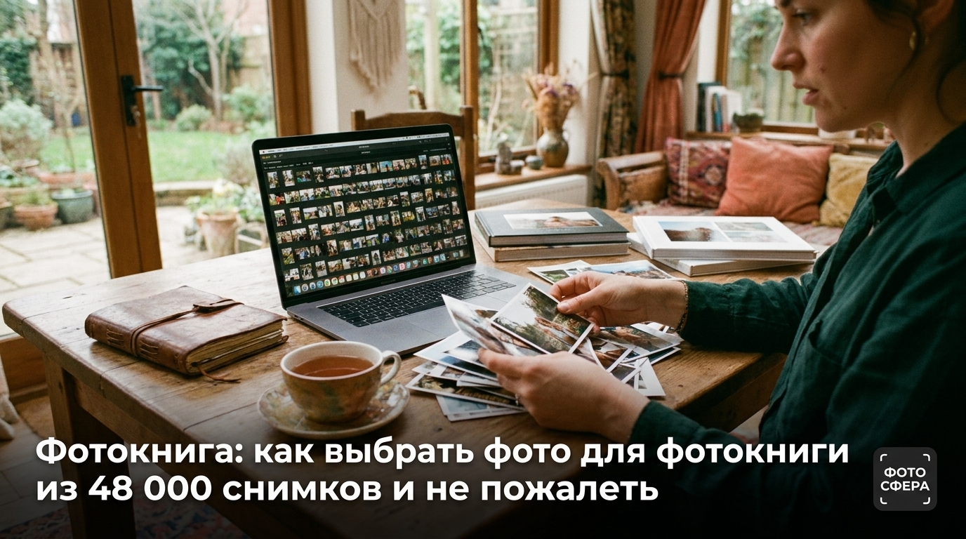 Выбор фото для фотокниги