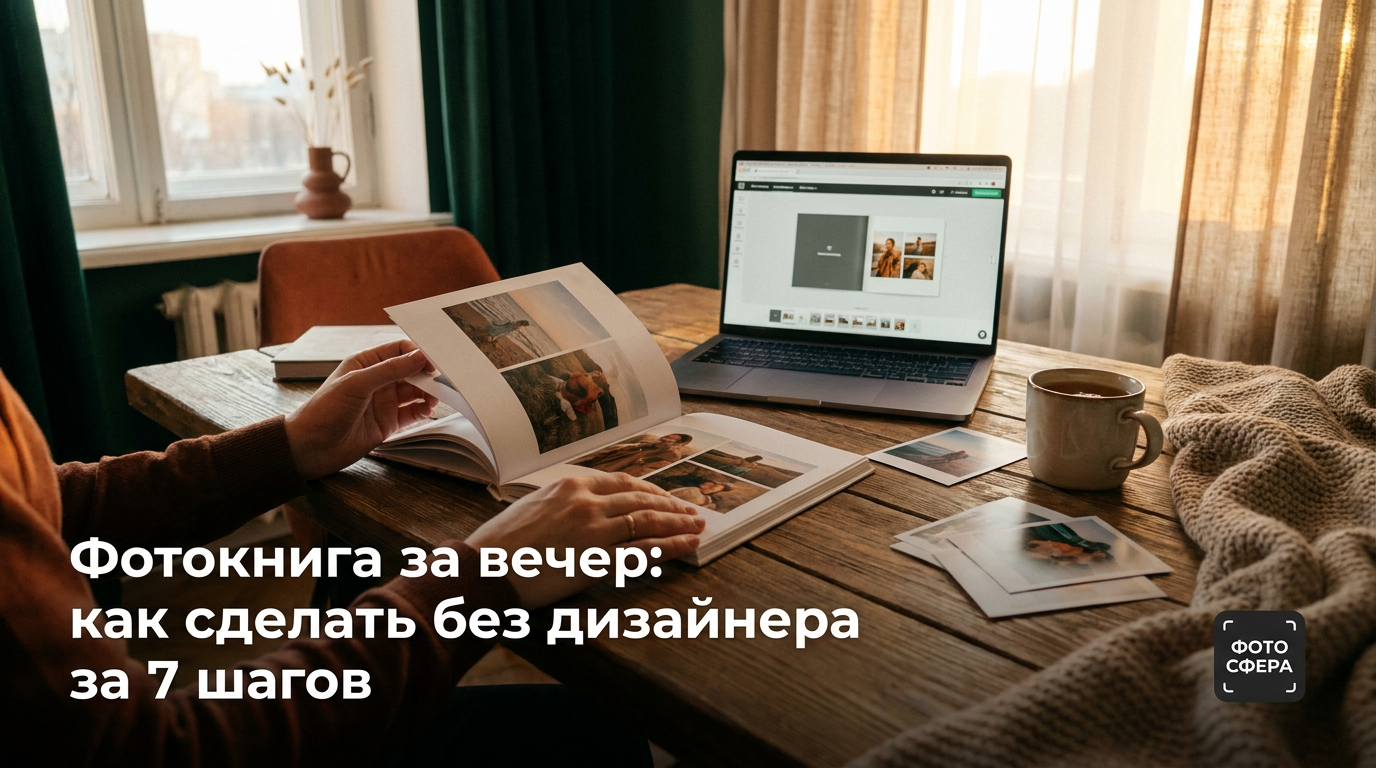 Фотокнига сделанная за вечер без дизайнера