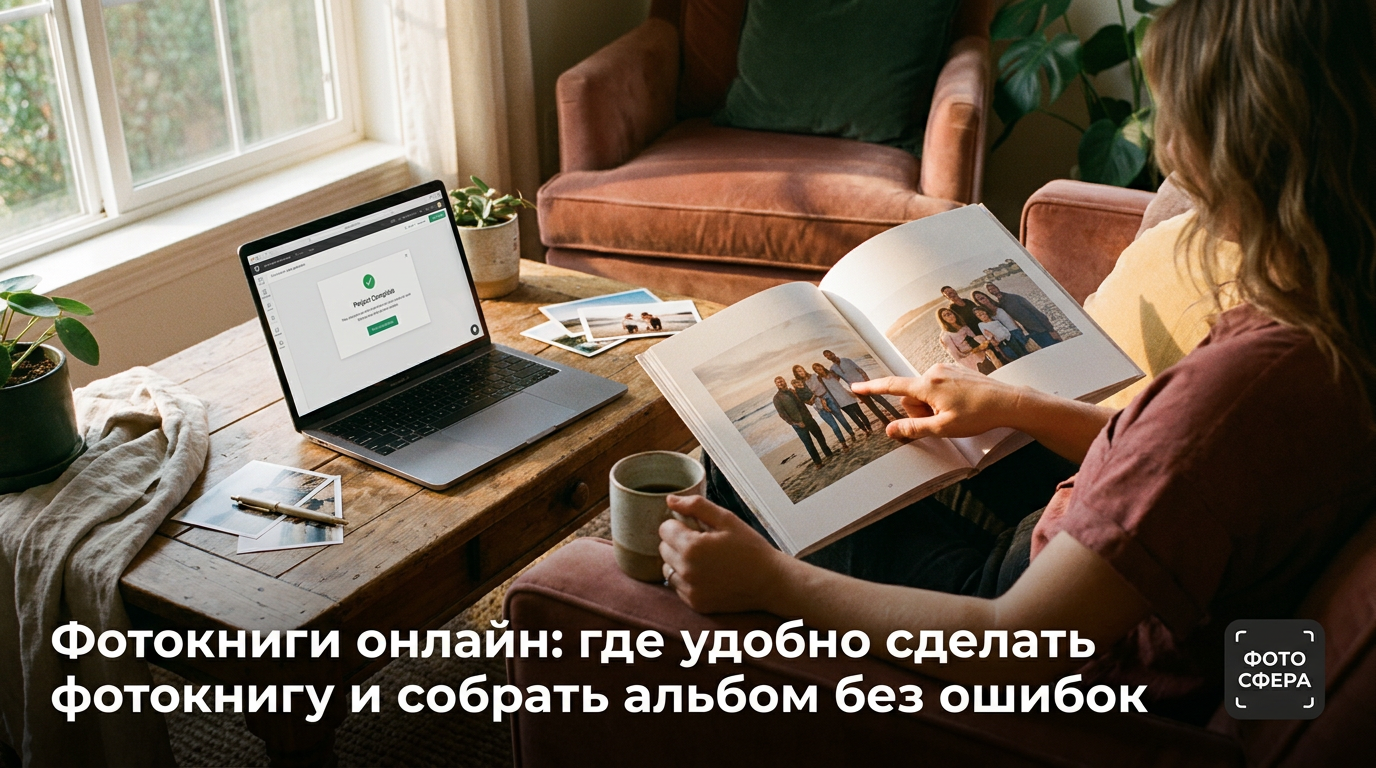 Фотокниги онлайн для удобного создания альбома