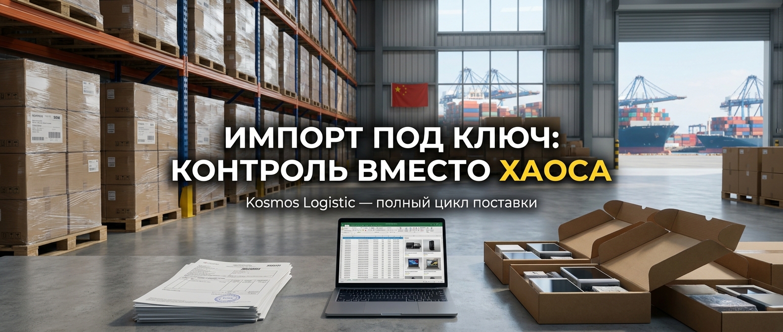 Kosmos Logistic — доставка и импорт из Китая