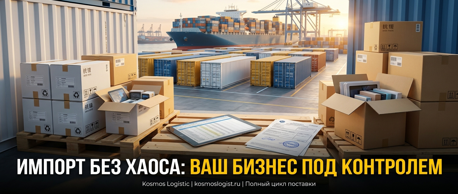 Kosmos Logistic — доставка и импорт из Китая
