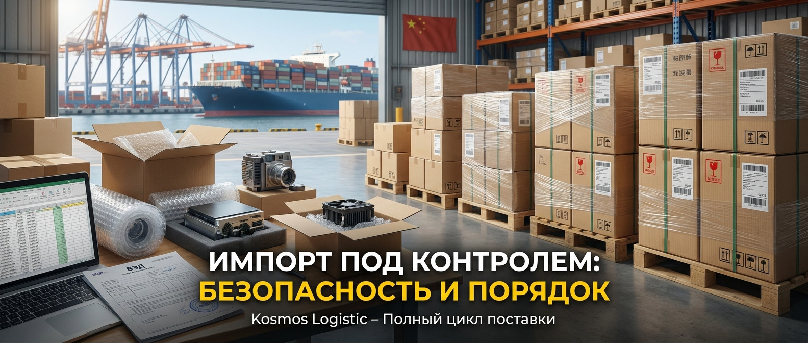 Kosmos Logistic — доставка и импорт из Китем