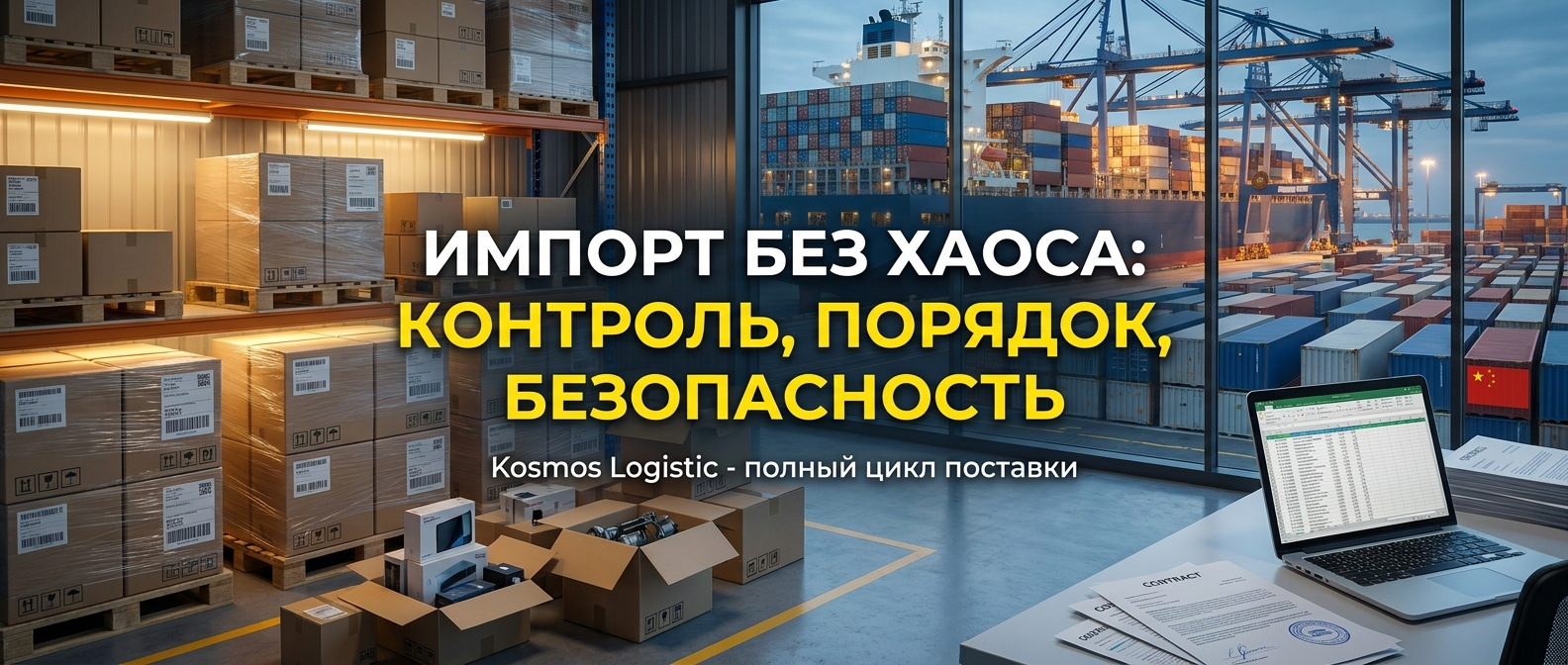 Kosmos Logistic — доставка и импорт из Китая