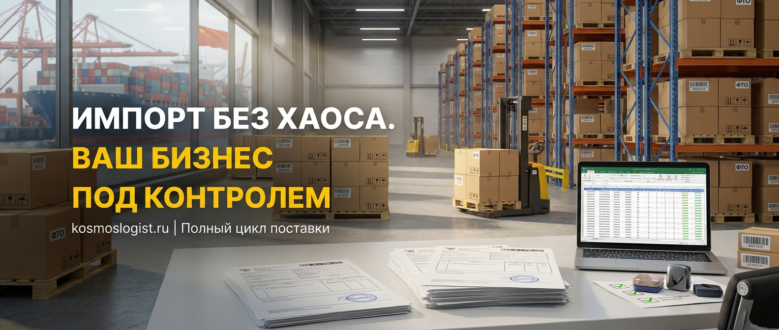 Kosmos Logistic — доставка и импорт из Китая