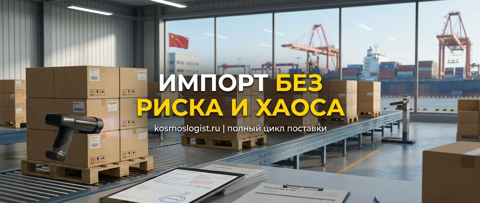 Kosmos Logistic — доставка и импорт из Китая