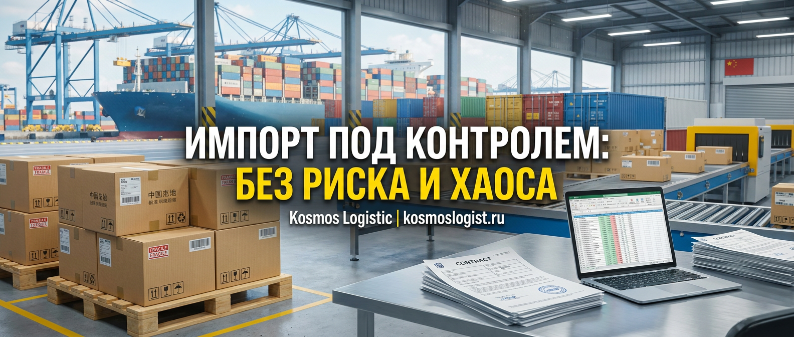 Kosmos Logistic — доставка и импорт из Китая