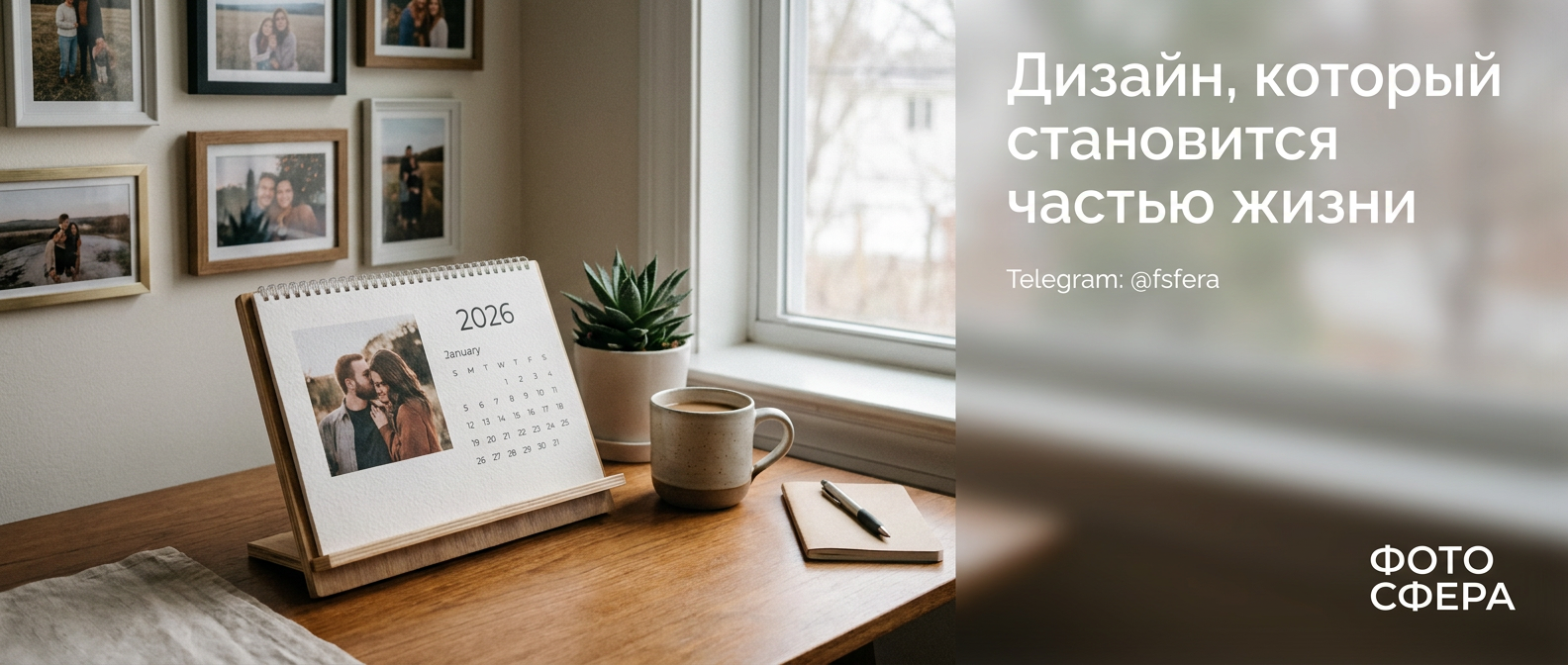Печать фото на тему: Календарь на печать: как сделать дизайн, который не выбросят