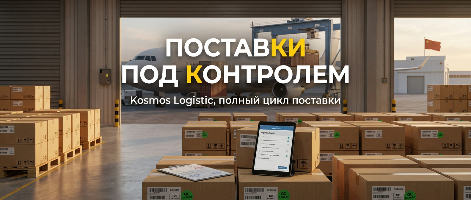 Kosmos Logistic — доставка и импорт из Китая