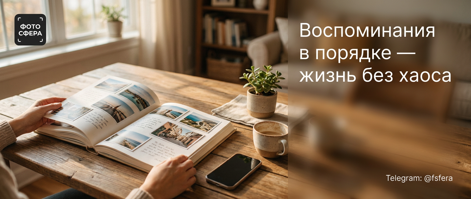 Печать фото на тему: Сохранить фото, когда их уже тысячи: как упорядочить и архивировать без хаоса