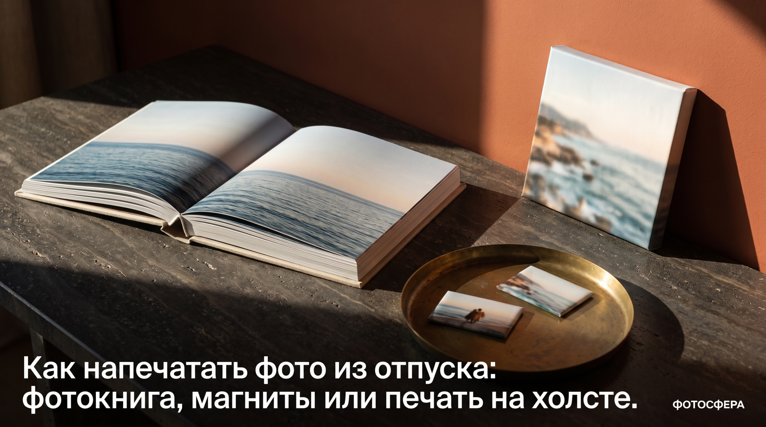 Как напечатать фото из отпуска на разных носителях
