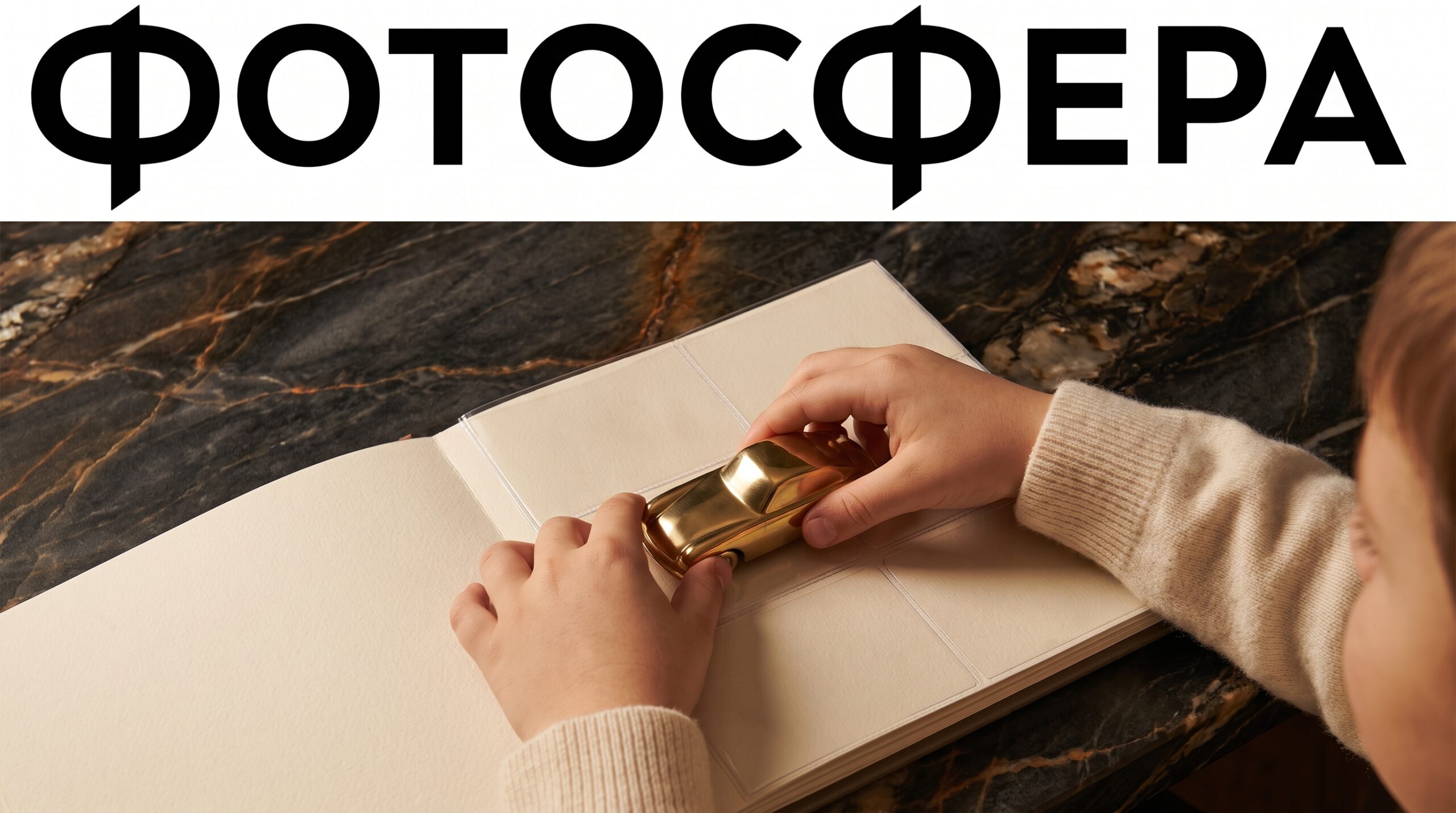 Фотокнига и фотоальбом с кармашками для хранения детских фотографий