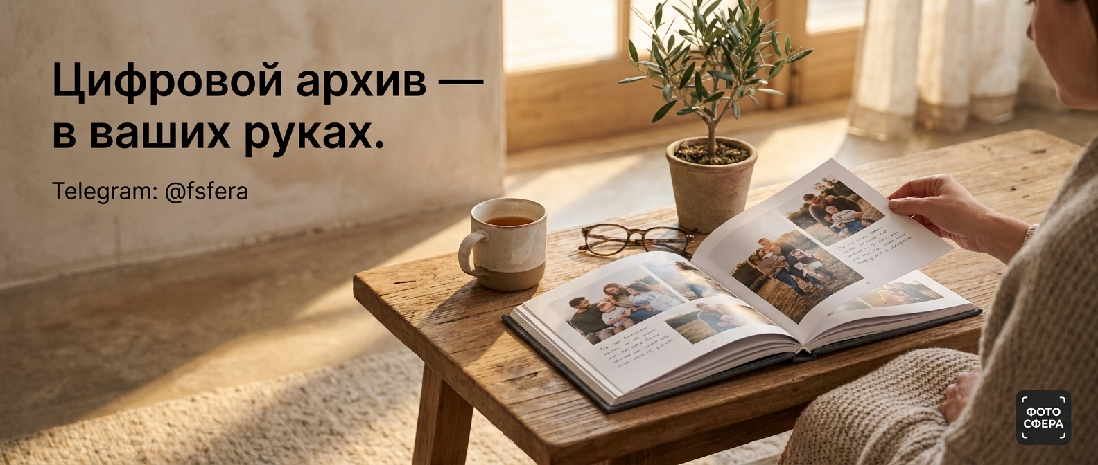 Печать фото на тему: Фотокнига: как сохранить фотографии, если облако недоступно