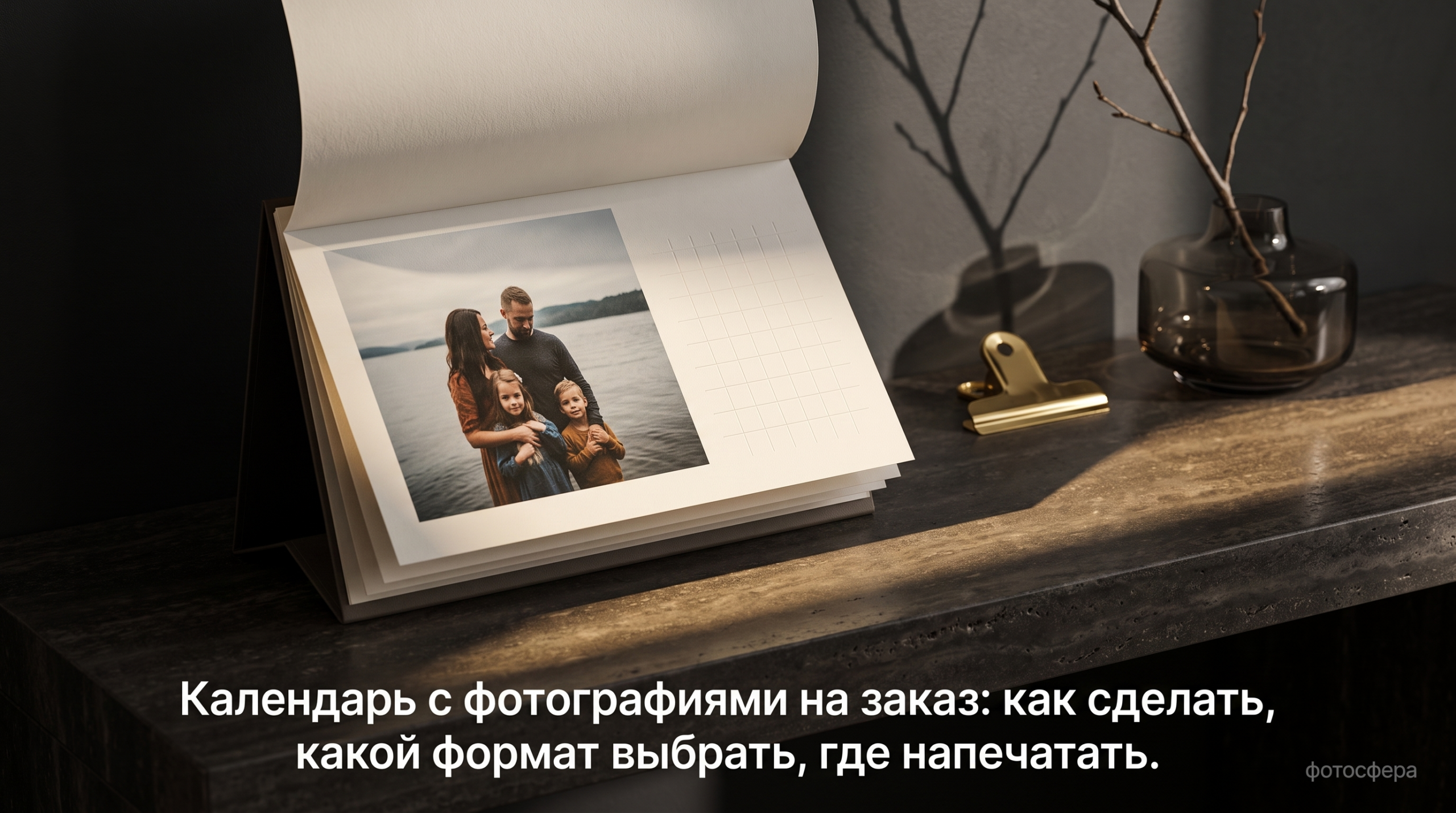 Календарь с фотографиями на заказ