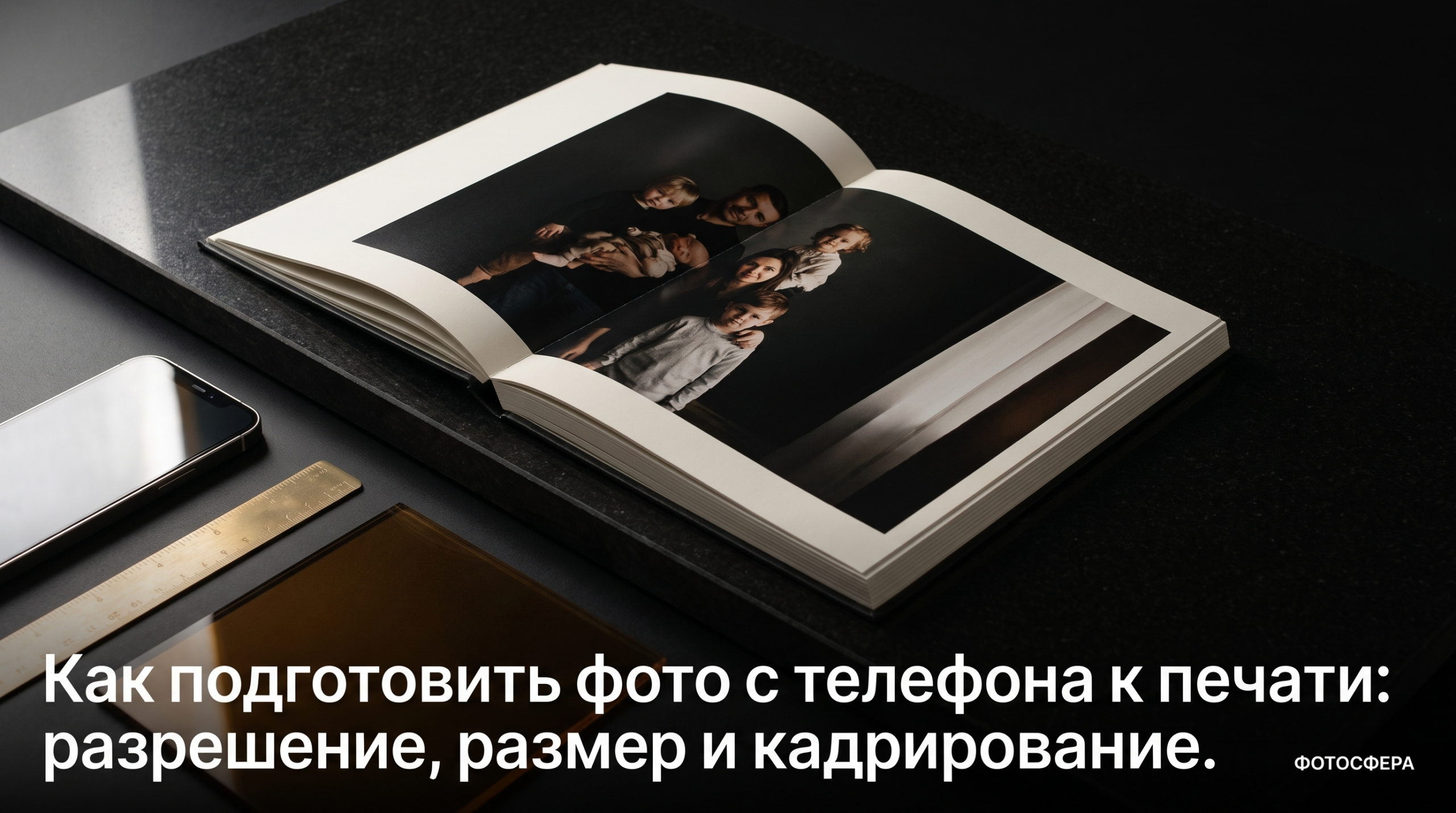 Подготовка фото с телефона к печати